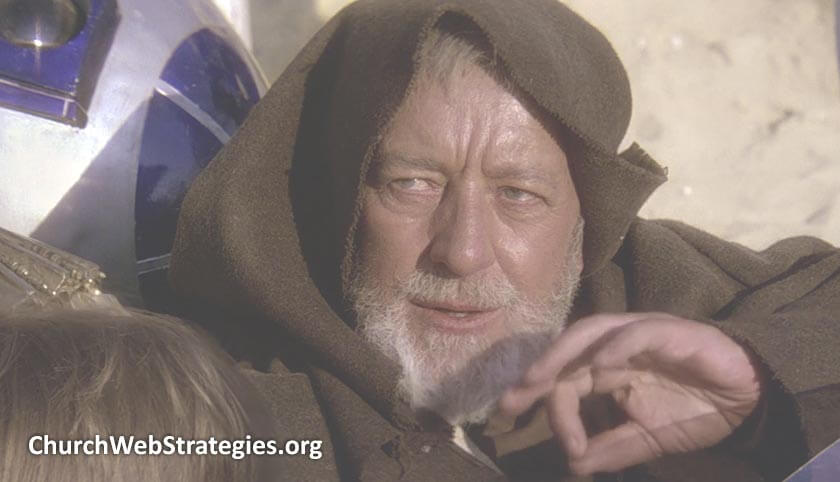 close-up of Jedi Obi-Wan Kenobi