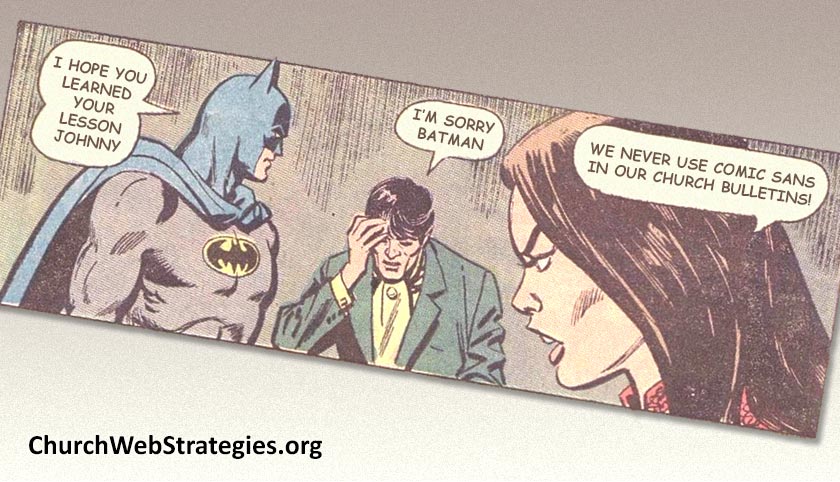 What Church Communications Can Learn from Comics