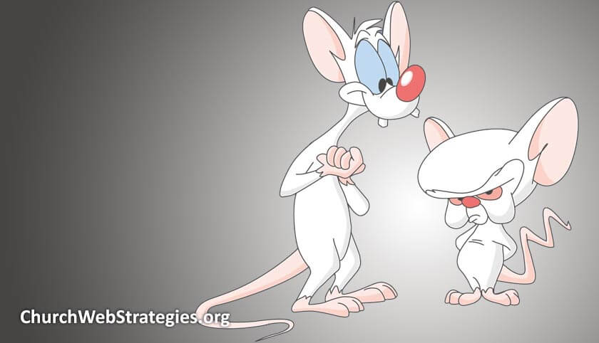 two cartoon mice