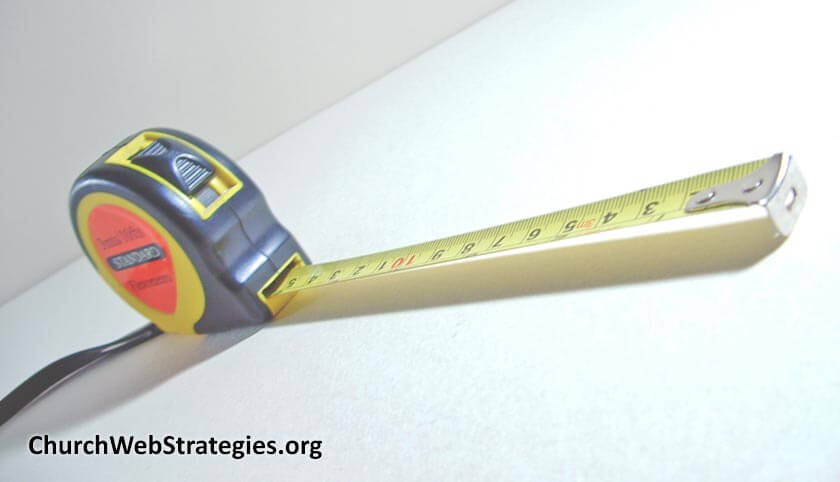 extended measuring tape on table